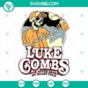 Luke Combs Beer Never Broke My Heart Tour Skeleton SVG images with country theme, perfect for merchandise design.