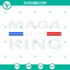 MAGA King SVG file with Anti Biden theme, available in PNG, DXF, and EPS formats.