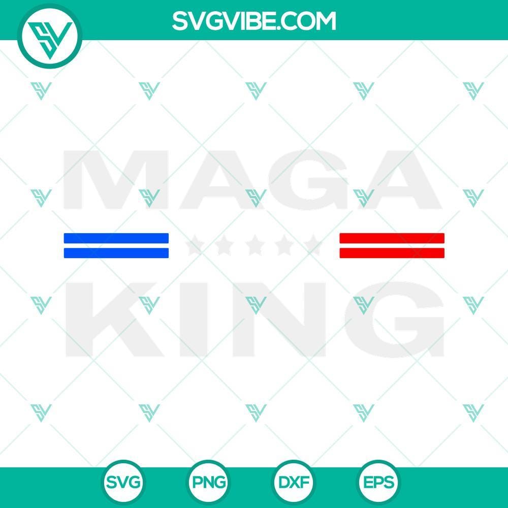 MAGA King SVG Download PNG DXF EPS, Ultra Maga SVG Files, Anti Biden SVG Download MAGA King SVG file with Anti Biden theme, available in PNG, DXF, and EPS formats.