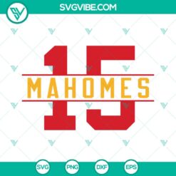 Mahomes SVG File Bundle, Patrick Mahomes SVG Files, Kansas City SVG Download, Mahomes 5