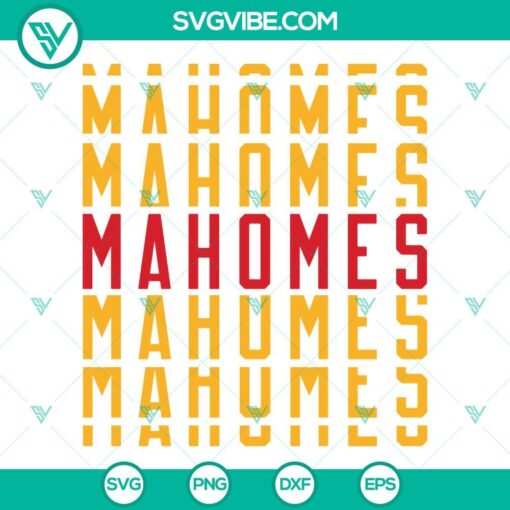 Mahomes SVG File Bundle, Patrick Mahomes SVG Files, Kansas City SVG Download, Mahomes 3