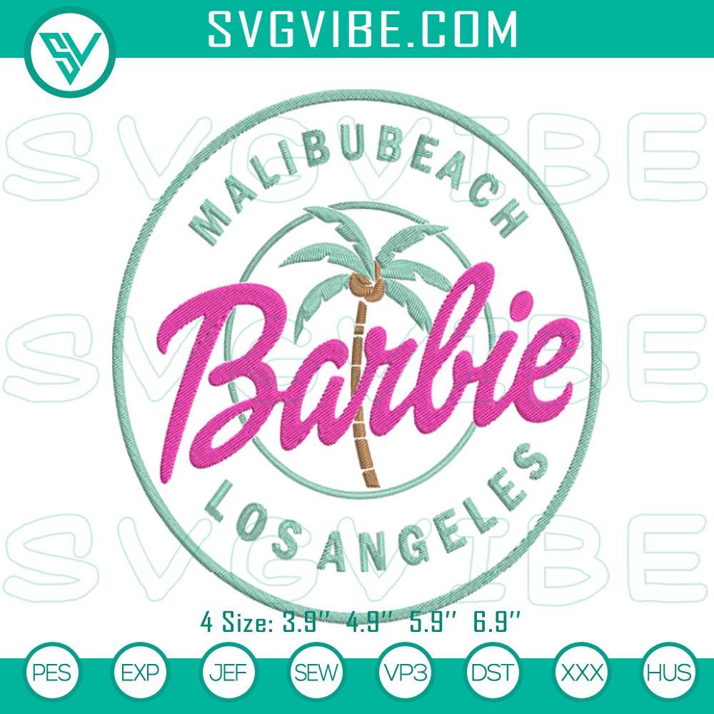 Malibu Beach Barbie Embroidery Files, Barbie Machine Embroidery Designs Malibu Beach Barbie embroidery designs, stylish Barbie machine file - perfect for craft projects and DIY sewing.