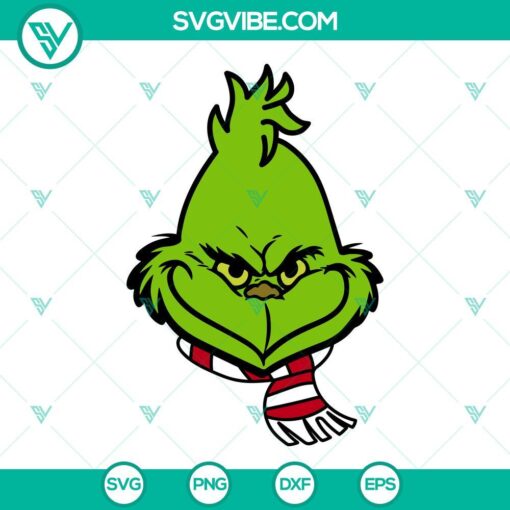 Mama Grinch Bundle SVG Files, Grinch Face Custom Name Kid SVG Download PNG Cut 3
