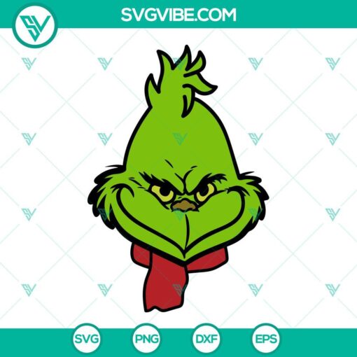 Mama Grinch Bundle SVG Files, Grinch Face Custom Name Kid SVG Download PNG Cut 4