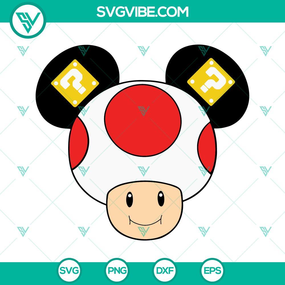 mario-toad-mickey-mouse-ears-svg-poison-mushroom-mario-svg-super-mario-bros-svg-png-dxf-eps-cricut-5-mockup.jpg Mario Toad Mickey Mouse Ears and Poison Mushroom SVG images for digital crafting and printing. Ideal for themed parties and decorations.