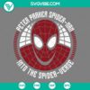 Spider Man Peter Parker SVG file for download in PNG EPS DXF format. Ideal for crafts and fan art projects.