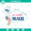 Maui Hawaii SVG file featuring Maui Strong design, available for download.