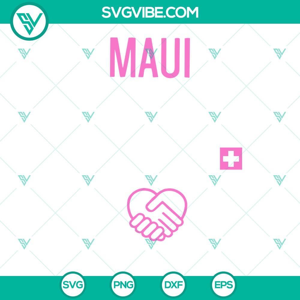 Maui Strong SVG DXF PNG EPS Files For Cricut Maui Strong SVG design for Cricut - download DXF, PNG, EPS files. Bold and intricate island-inspired graphics in vibrant colors.