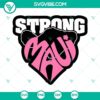 Maui SVG files for Cricut and Silhouette featuring strong designs for crafting projects.