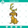 Max Dog Grinch SVG image featuring Christmas dog design, Max Dog SVG for holiday projects.
