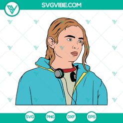 Max Mayfield Stranger Things Season 4 SVG design with PNG, DXF, EPS files included for crafting projects.