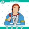 Max Mayfield from Stranger Things season 4 SVG file, perfect for fans of the show.