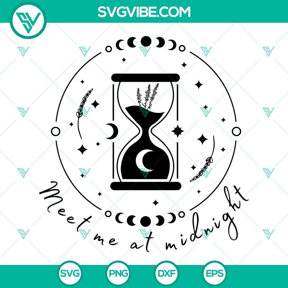 meet-me-at-midnight-svg-midnights-album-svg-taylor-swift-svg-png-dxf-eps-files-6-mockup.jpg Midnight themed SVG design with the title "Meet Me At Midnight" and references to Taylor Swift's album, perfect for digital projects.