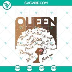 Melanin Queen SVG Images, Afro Girl SVG Download, Afro Queen SVG Images, Melanin SVG Download PNG