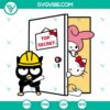 Melody, Hello Kitty, and Badtz Maru SVG files with funny, top secret designs. Perfect for unique digital projects.