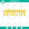 Memphis Grizzlies Playoffs 2022 2023 SVG Image featuring NBA team logo design, suitable for sports fans and playoff enthusiasts.