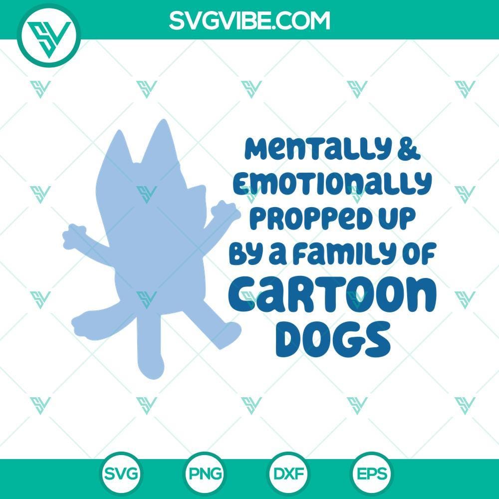 mentally-and-emotionally-propped-up-by-a-family-of-cartoon-dogs-svg-bluey-svg-png-dxf-eps-7-mockup.jpg Cute cartoon dogs supporting emotionally, a mental health app illustration with family dog characters, mental health support concept.