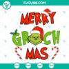 Grinch face SVG design for Merry Grinchmas, download Grinch ornament images. High-quality Grinch SVG elements for holiday crafts.