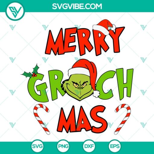 Grinch face SVG design for Merry Grinchmas, download Grinch ornament images. High-quality Grinch SVG elements for holiday crafts.