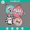 Spooky Ghost Face Christmas SVG with Horror Character Ornaments ideal for Xmas crafts and decorations. Download now for a festive touch!