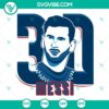 Lionel Messi 30 PSG SVG file featuring Messi SVG images in PNG, DXF, EPS formats for cutting purposes.