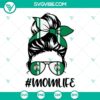 Messy Bun Celtics Mom Life SVG Download with Boston Celtics logo. Ideal for Celtics fan moms.