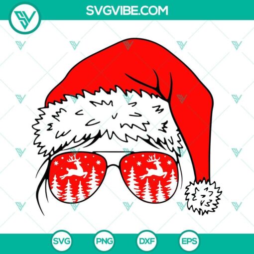 Messy Bun Christmas SVG Images Bundle, Mom Sunglasses Christmas SVG Files, Mom 2