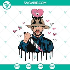 Michael Myers Bad Bunny Halloween SVG file with PNG, EPS, and DXF Cut Files for the ultimate spooky and trendy design.