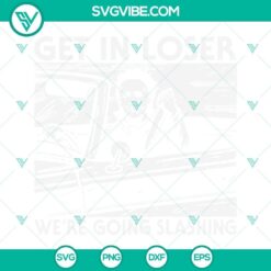 Get Michael Myers SVG download with "Get In Loser We're Going Slashing" design. Perfect for Halloween crafting projects.