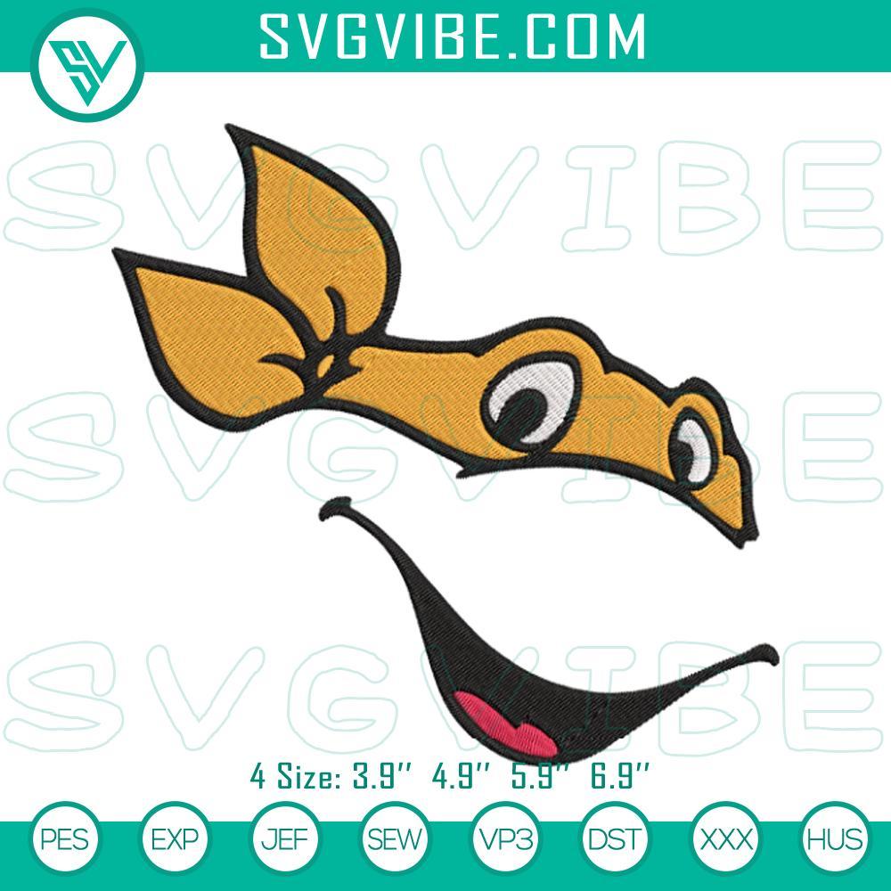 michelangelo-ninja-turtle-mask-embroidery-designs-the-teenage-mutant-ninja-turtles-embroidery-files-mockup.jpg Michelangelo Ninja Turtle mask embroidery designs for TMNT superhero character file.