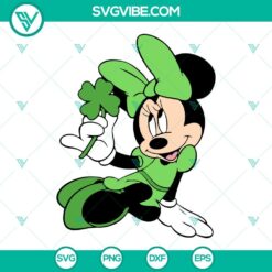 Mickey And Friends St Patricks Day SVG Download Bundle, Minnie SVG Files, Donald 8
