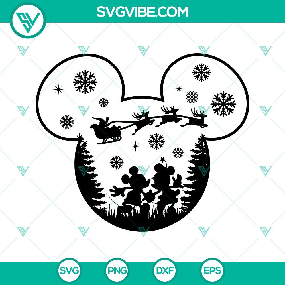 mickey-christmas-svg-mickey-santa-svg-christmas-svg-holiday-svg-mouse-ears-christmas-svg-png-dxf-eps-4-mockup.jpg Mickey Santa in Christmas SVG file download for holiday crafts.