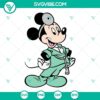 Mickey Doctor and Mouse Nurse Disney Medical SVG files for download in PNG and DXF formats.