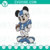 Mickey Mouse football embroidery design - Disney football machine file with Mickey Mouse character, perfect for sports fans.