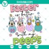 Disney Easter SVG files featuring Mickey & Friends, Daisy Duck, Donald Duck, and Easter designs perfect for Cricut.