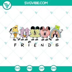 Mickey and Friends St. Patrick's Day themed SVG files with lucky charm elements, ideal for DIY Disney crafts.