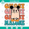 Mickey Ghost Malone SVG File featuring a cute and funny ghost design, perfect for Halloween crafts and decorations.
