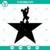 Hamilton musical themed SVG design featuring Mickey Mouse as Alexander Hamilton. Perfect for fans of Hamilton An American Musical.