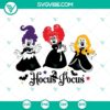 Mickey Hocus Pocus SVG with Sanderson Sister, Witches SVG File ideal for Halloween crafting, SVG download.