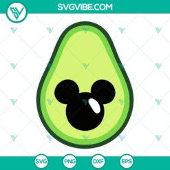 Mickey Minnie avocados vacation SVG files, perfect for Disney summer theme craft projects. Ideal for PNG DXF EPS formats.
