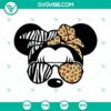 Mickey Minnie Disney Safari SVG, Animal Kingdom Zebra design for printing, crafts, and apparel. Perfect for Disney fans.