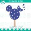 Mickey Mouse American Ice Cream Embroidery Designs for 4th of July celebration, cute and funny design file for crafting.