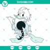 Disney cartoon SVG featuring Mickey Mouse and Friends hitchhiking ghosts design. Perfect for crafting projects.