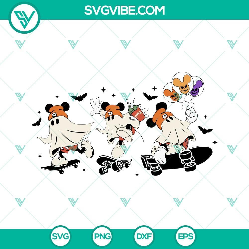 mickey-mouse-ghost-skateboarding-svg-spooky-vibes-svg-trick-or-treat-svg-retro-disney-halloween-svg-png-dxf-eps-files-6-mockup.jpg Mickey Mouse Ghost Skateboarding Halloween SVG images for download, featuring spooky vibes and perfect for Trick Or Treat season.
