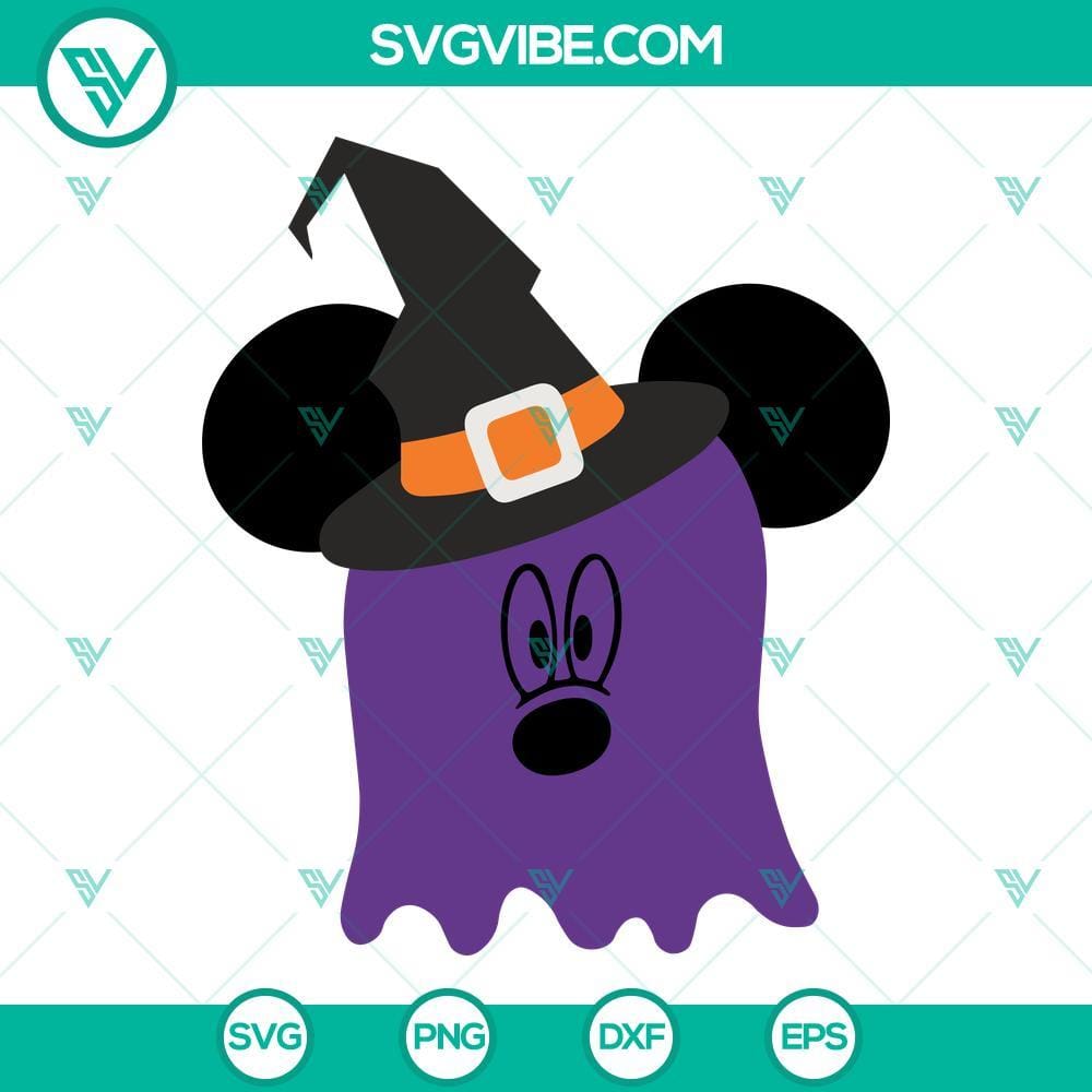 mickey-mouse-ghost-svg-ghost-witch-mouse-ears-halloween-svg-disney-halloween-svg-9-mockup.jpg Mickey Mouse Ghost and Witch Mouse Ears Halloween SVG Images for spooky crafts and decor.