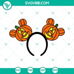 Mickey Mouse Halloween SVG Files Bundle, Bat SVG Files, Pumpkin SVG Files, Candy 5