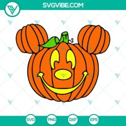 Mickey Mouse Halloween SVG Files Bundle, Bat SVG Files, Pumpkin SVG Files, Candy 6