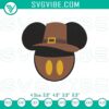 Festive Mickey Mouse Thanksgiving embroidery file featuring a Disney holiday pattern for crafts and projects.