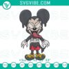 Mickey Mouse Venom machine embroidery design featuring a funny Venom Disney file, great for creative projects.
