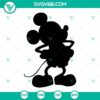 Disney Mickey Mouse silhouette SVG design for download in PNG, DXF, EPS format. Perfect for DIY crafts and projects.